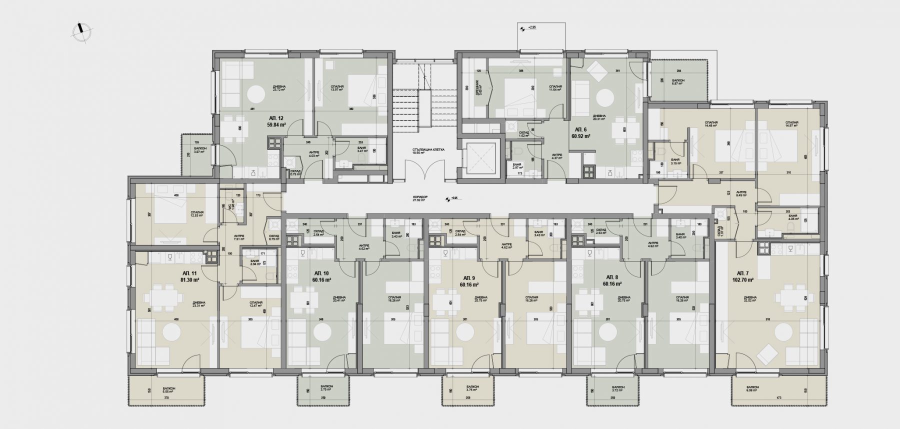 Azalea Gardens кв. Витоша Beso Homes